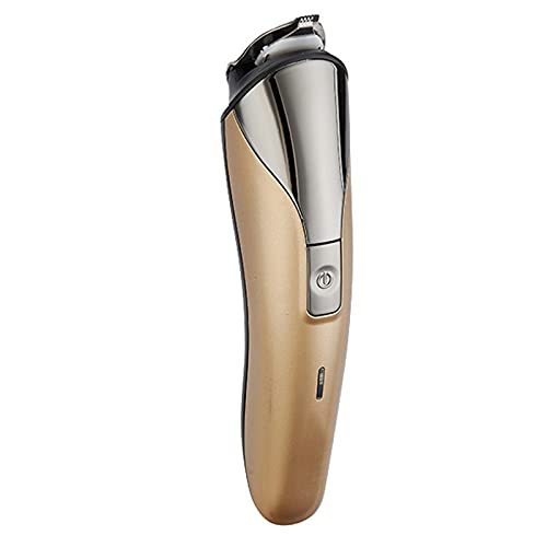 Professional Hair Clippers for Men - 6-in-1 Rechargeable Hair Trimmer Set with Multiple Attachments, Cordless Hair Clipper & Beard Trimmer for Home Barbering & Personal Grooming (Black) - Perfect for DIY Haircuts, Beard Styling & Full Body Grooming at Home