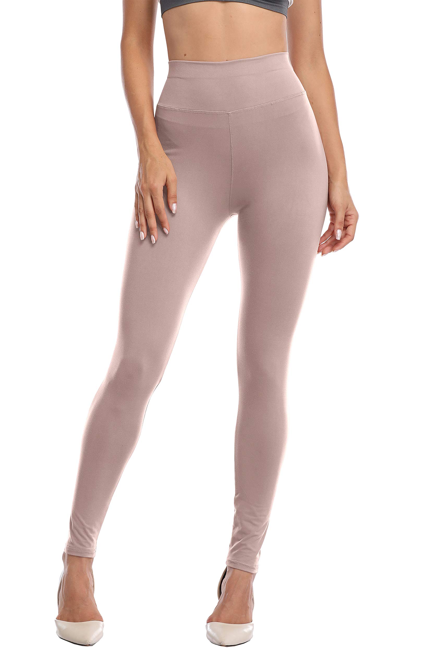 LIGHTBACK Women's High Waisted Yoga Pants - Stretchy Workout Leggings with Soft Fabric for Gym, Running & Lounge Wear | Ankle Length Fitness Tights for Yoga, Pilates & Daily Comfort