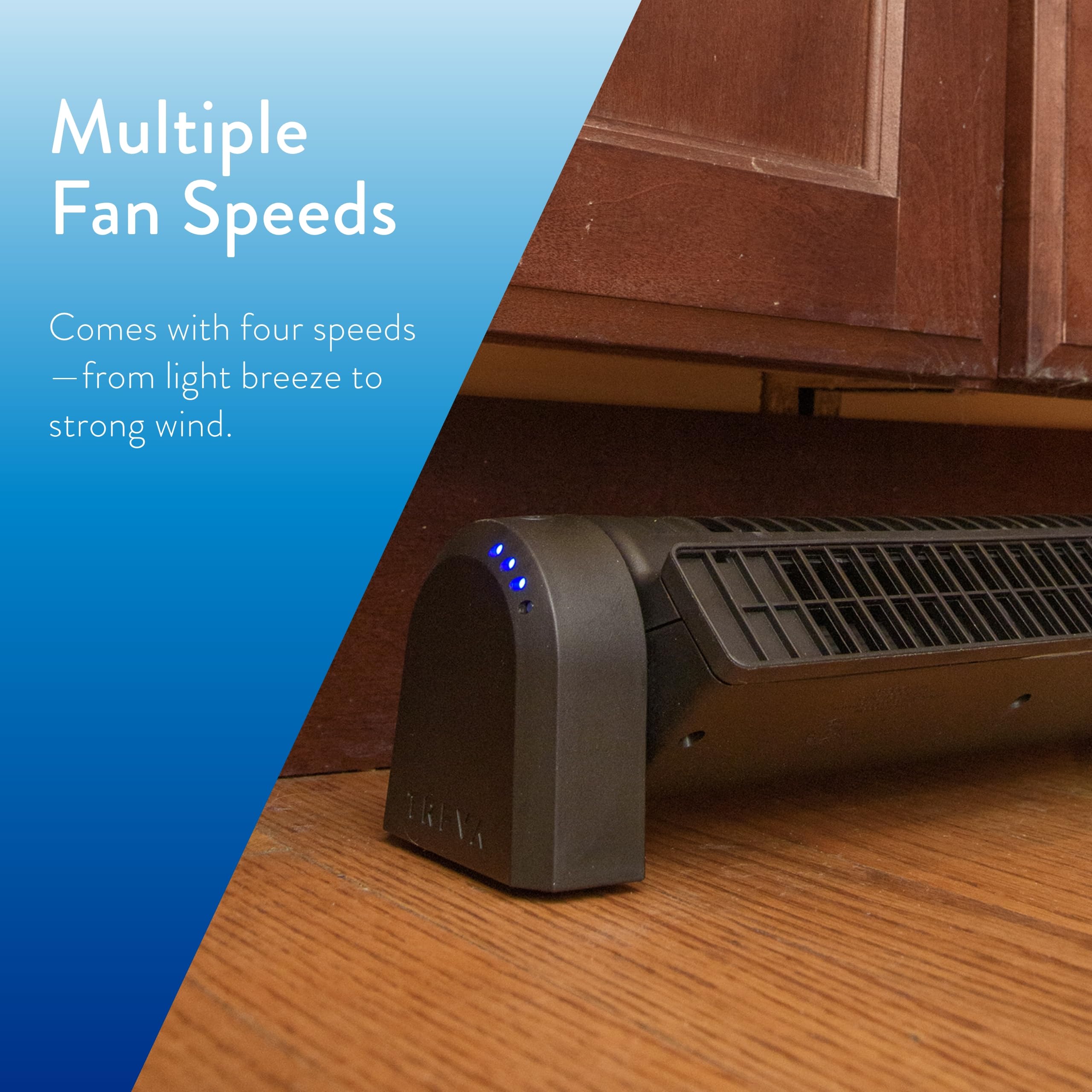 Treva Rechargeable Personal Fan - Portable, Multi-Speed for Home & Office