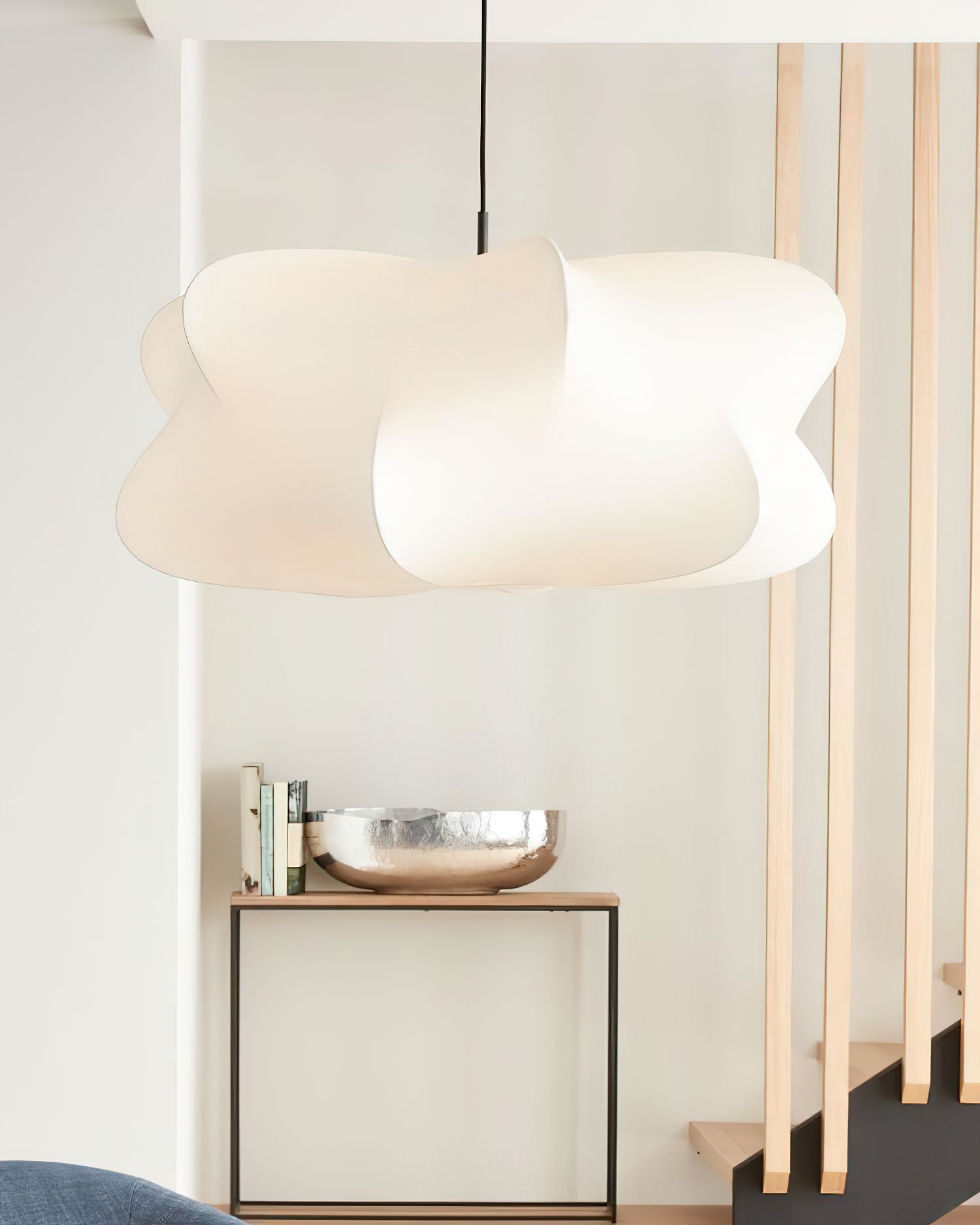 Modern Elysia Pendant Light - Elegant Glass Ceiling Lighting Fixture for Dining Room, Kitchen Island, Bedroom & Living Room Decor