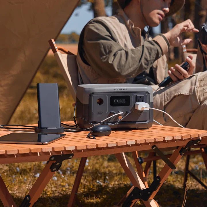 EcoFlow RIVER 2 Portable Power Station 288Wh | Solar Generator for Camping, RV & Emergency Backup | Fast Charging & Lightweight Power Bank for Outdoor Adventures