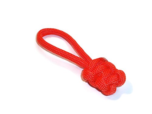 RedVex Paracord Zipper Pulls - Knife & Gear Lanyards - Cobra Style for Outdoor Use