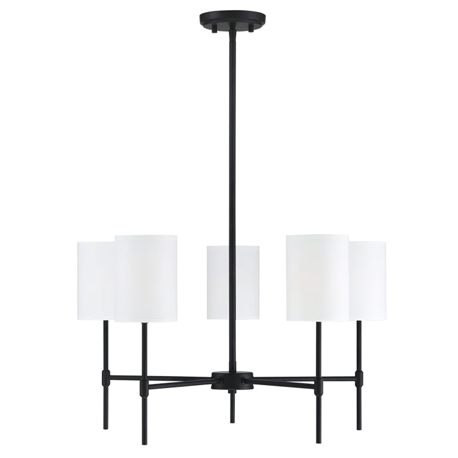 Camila Crystal Chandelier - Elegant Modern Ceiling Light Fixture for Dining Room, Living Room & Bedroom | Perfect for Home Decor & Wedding Events