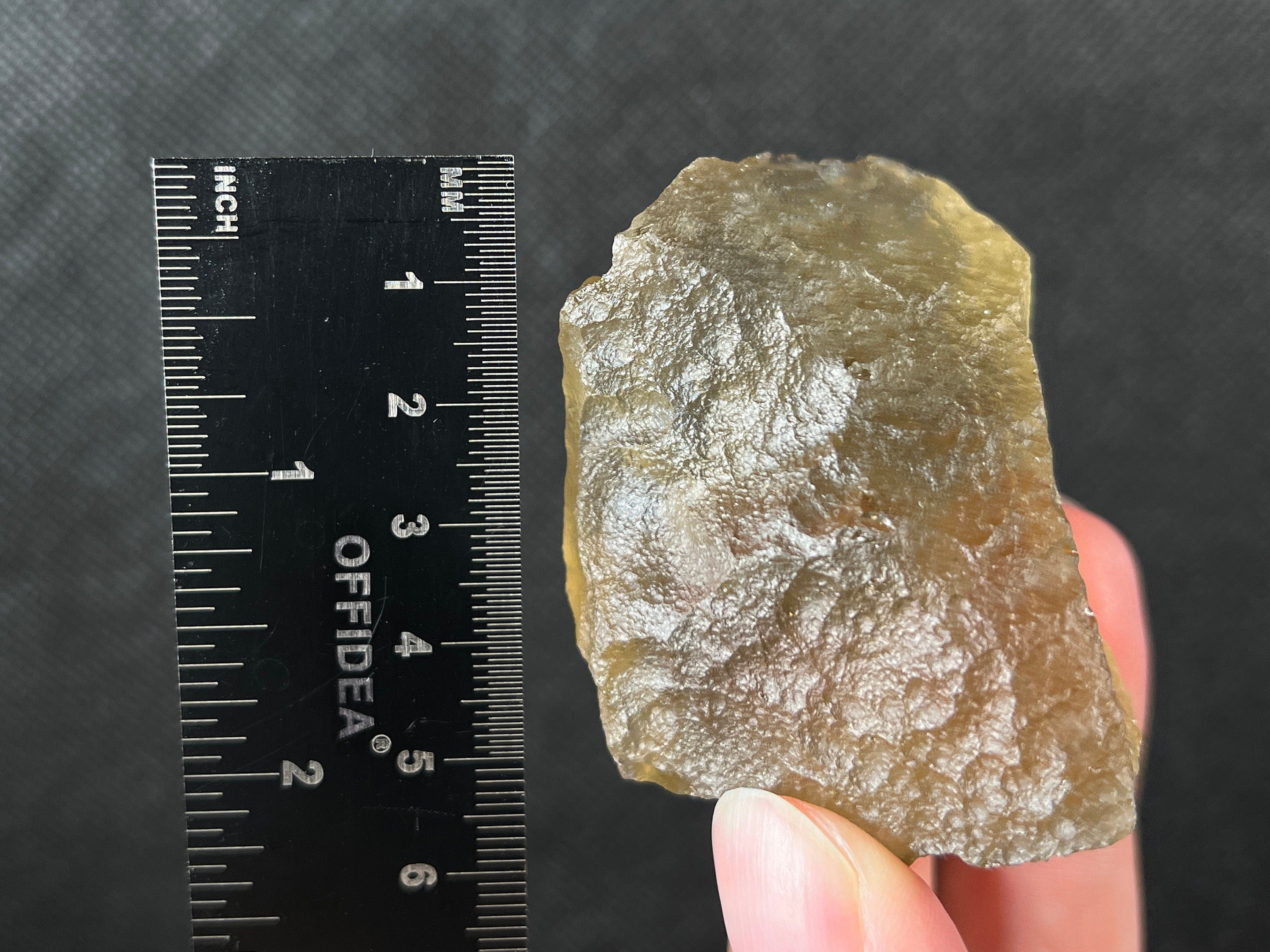 Libyan Desert Glass Raw Crystal - Rare 92.2g Natural Stone | Unique Spiritual Gift, Home Decor, Healing Crystals Collection | Perfect for Meditation, Energy Work & Crystal Healing Practices