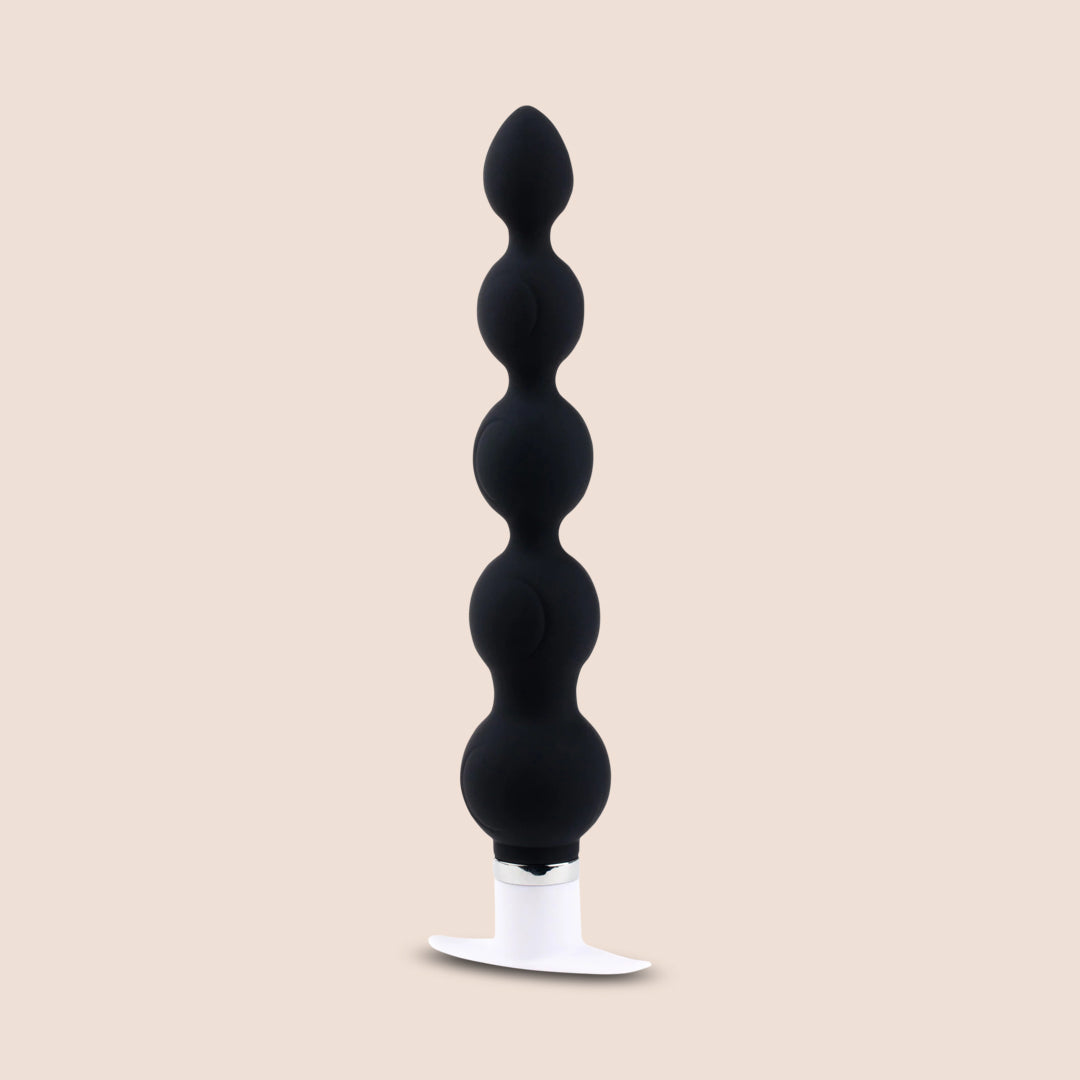 VeDO Quaker Anal Vibrator with Beads - Powerful Prostate Massager for Men | Waterproof & Rechargeable | Perfect for Solo Play & Couples Intimacy