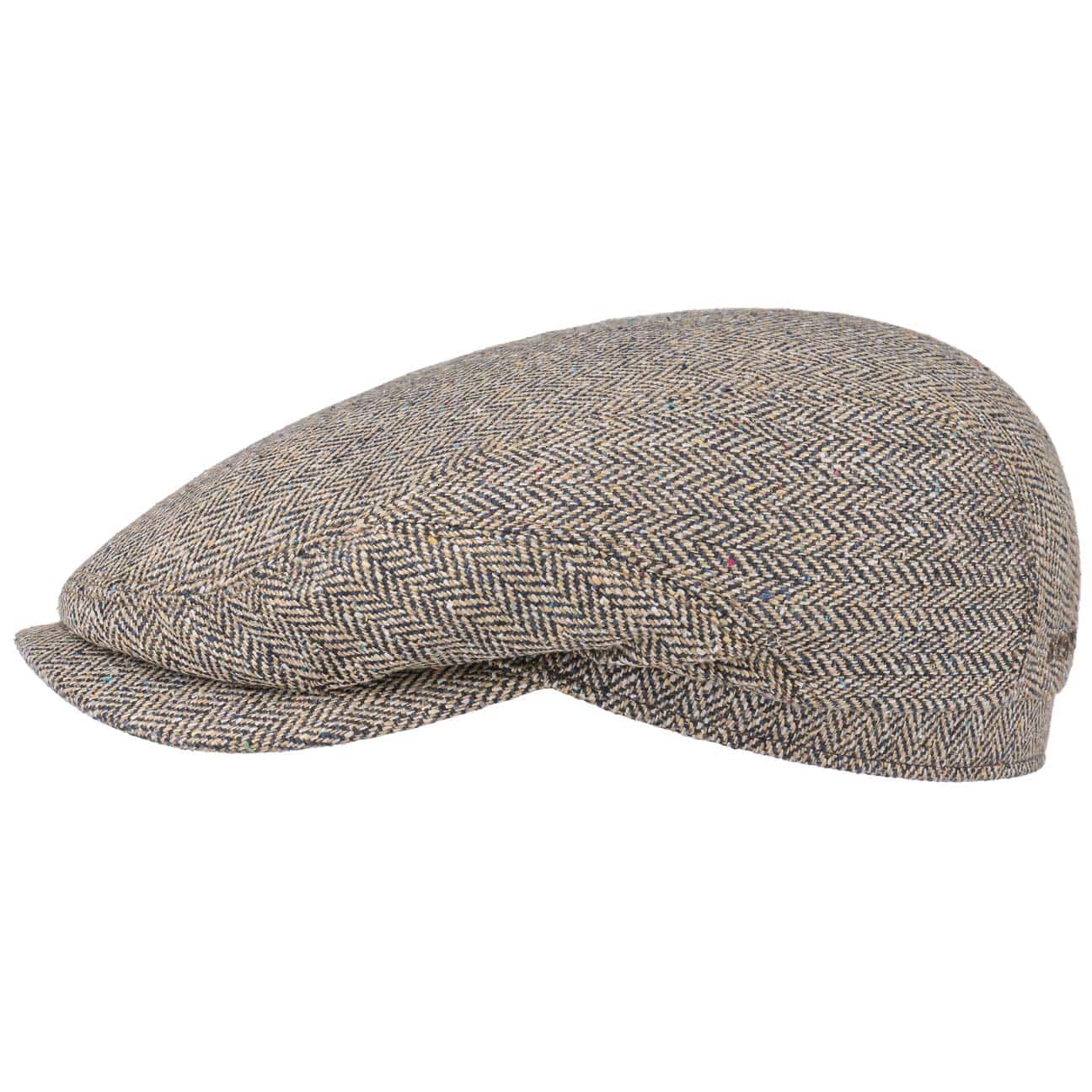 Stetson Belfast Silk Flat Cap for Men - Classic Irish Style Ivy Hat for Casual & Formal Wear - Perfect for Weddings, Golf, and Outdoor Events