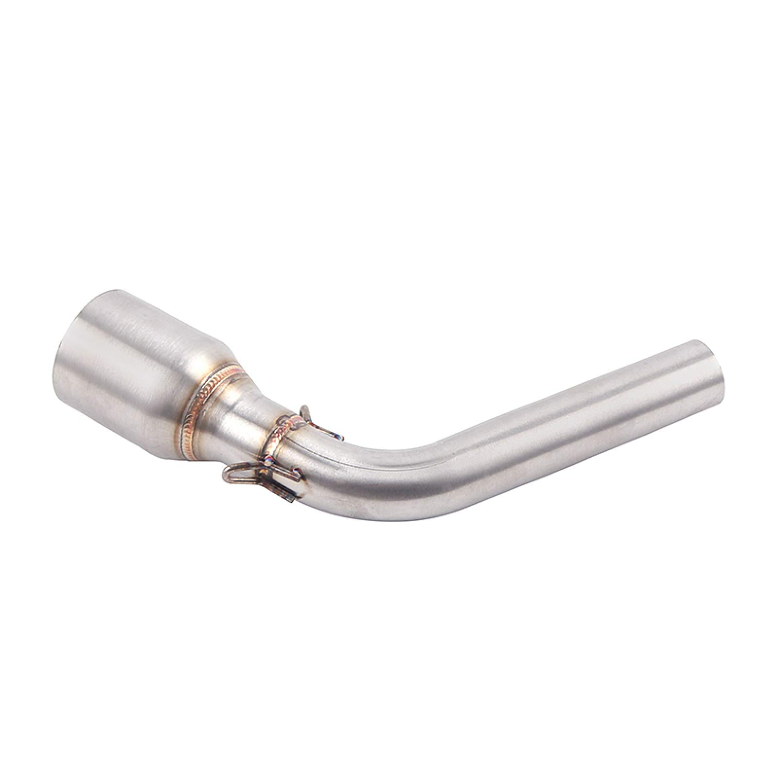 High-Performance Carbon Fiber Motorcycle Exhaust Muffler Link Pipe for Honda GROM MSX125 (2013-2015) - Upgrade Your Ride with Enhanced Sound & Performance - Perfect for Street Riding & Custom Bike Builds