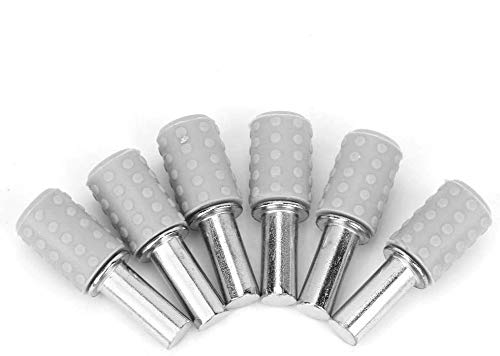 20-Pack FTVOGUE Shelf Brackets - Heavy Duty Cabinet Supports for Wardrobe, Wine Rack & Glass Shelving (Includes Screws) | Perfect for Home Organization & DIY Furniture Projects