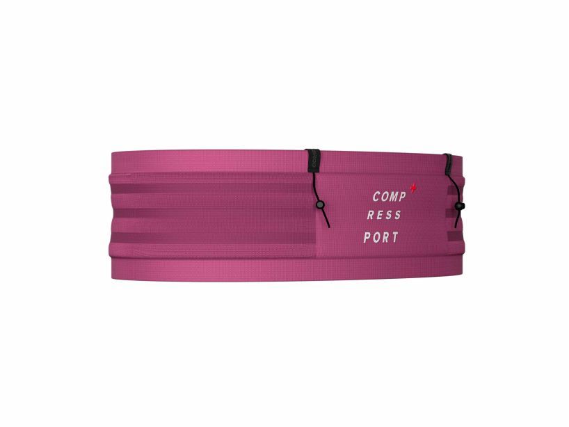 Compressport Unisex Free Belt Pro Deco Rose Running Waist Pack - Lightweight Hydration Belt for Jogging, Hiking & Fitness - Model CU00011B_370