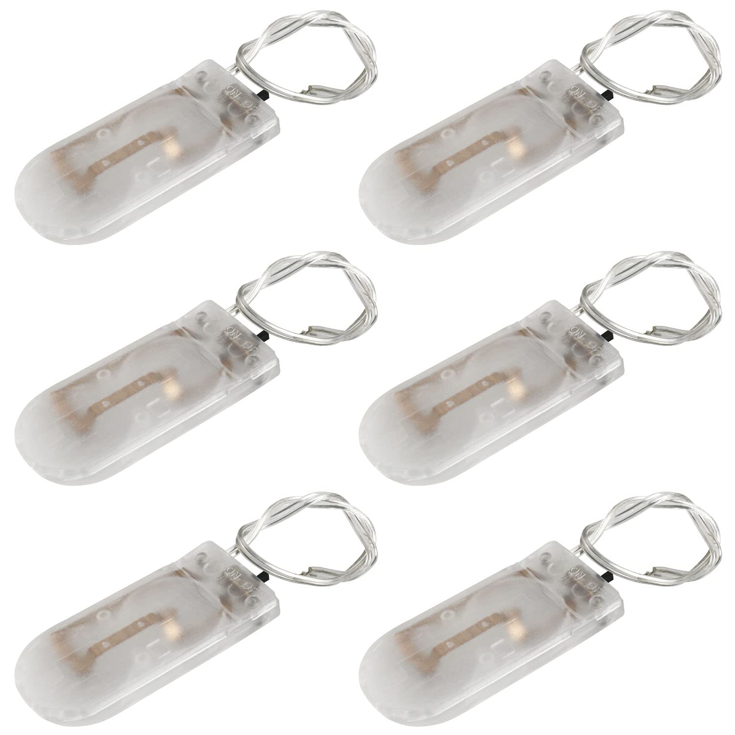 6PCS Coin Cell Battery Holder with On/Off Switch - Secure Button Battery Holder for CR2032, CR2025, CR2016 - Perfect for DIY Electronics, Toys, and Small Devices