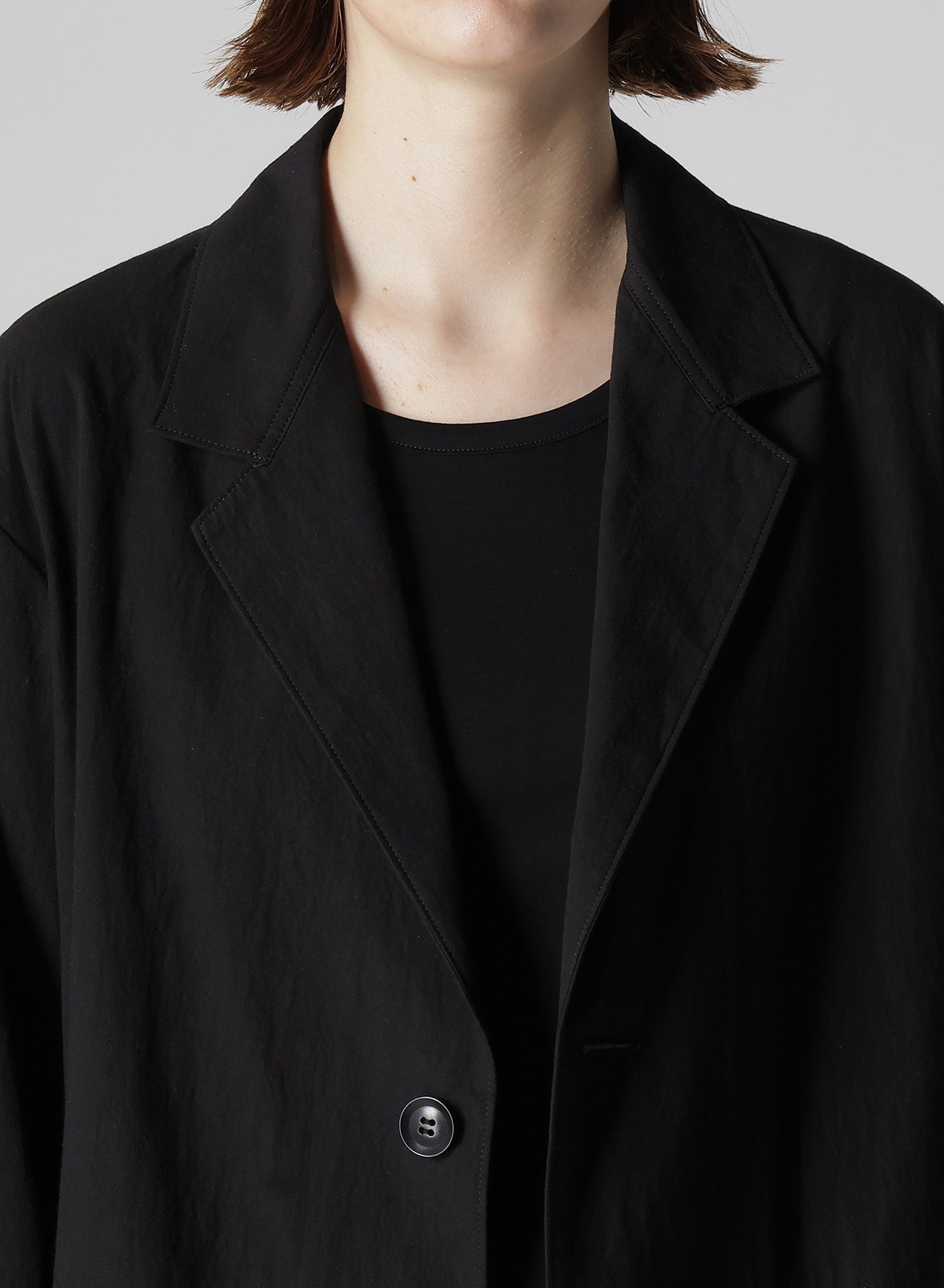 Men's Cotton Linen Work Jacket with 4 Button Front - Durable & Comfortable for Outdoor Work, Gardening, and Casual Wear