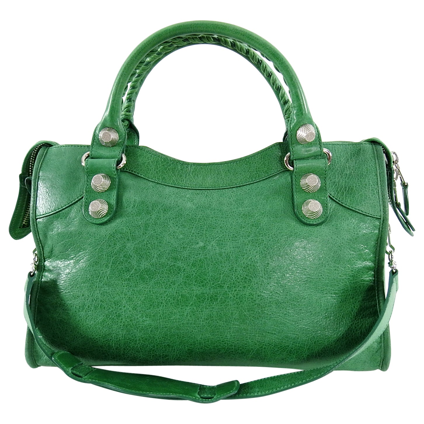 Balenciaga Green Motocross Giant 21 City Bag - Luxury Designer Handbag for Women, Perfect for Everyday Use, Travel & Fashion Accessories