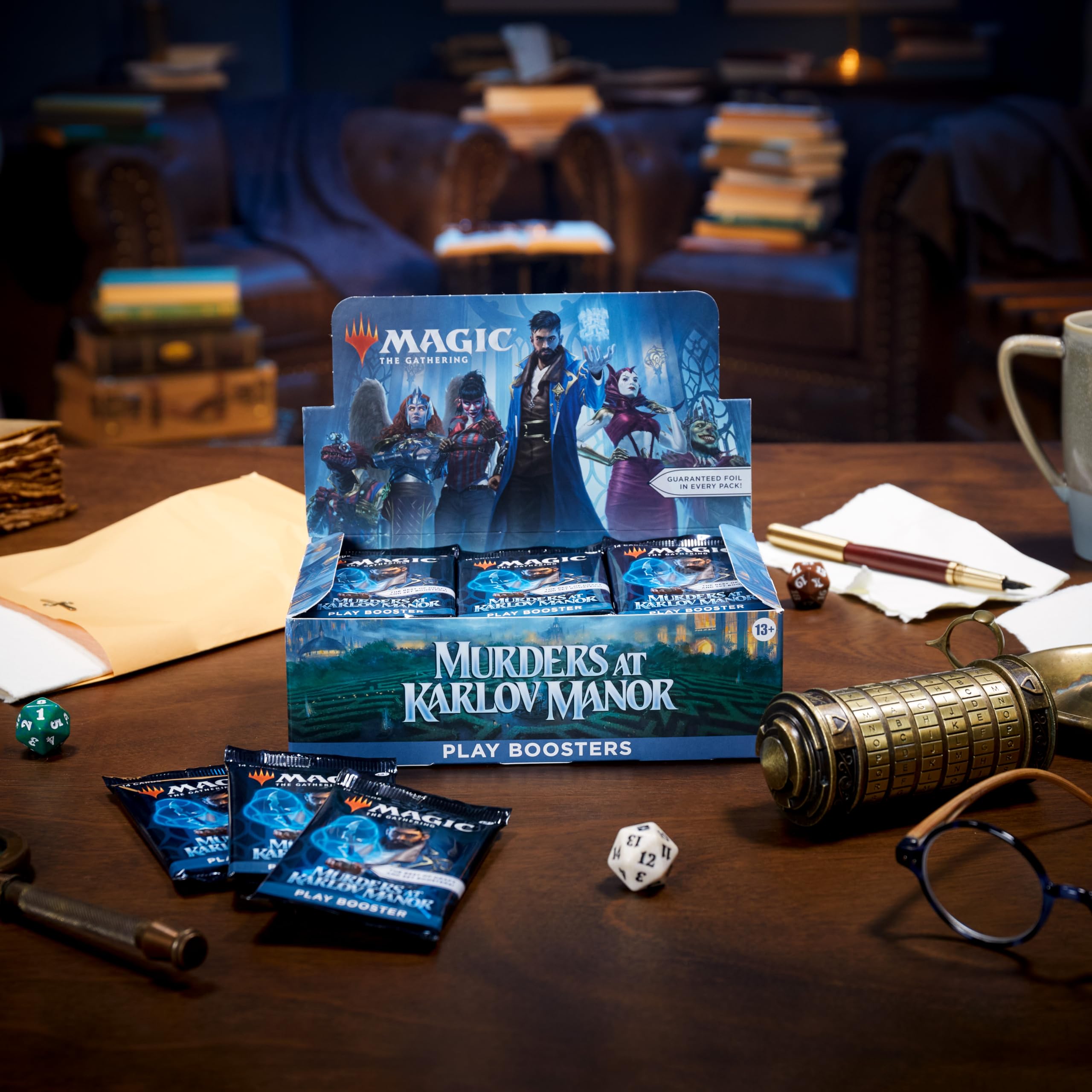 Magic: The Gathering Murders at Karlov Manor Play Booster Box - 36 Packs (504 Cards) | MTG Collector's Edition | Perfect for Tournaments, Game Nights & Card Collectors