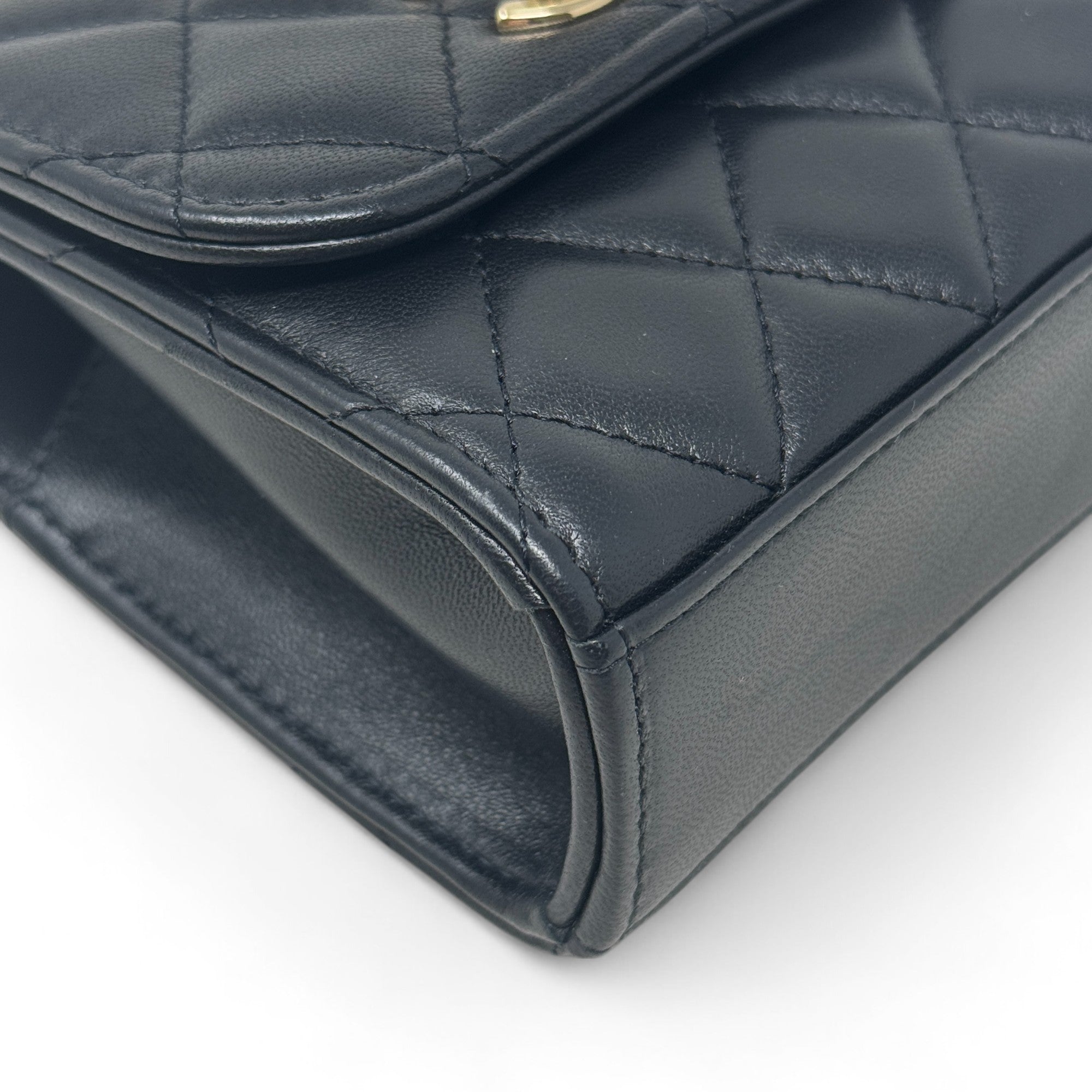 Chanel Black Micro Trendy CC Flap Bag - Luxury Quilted Leather Crossbody Purse for Women | Perfect for Evening Parties, Date Nights & Special Occasions