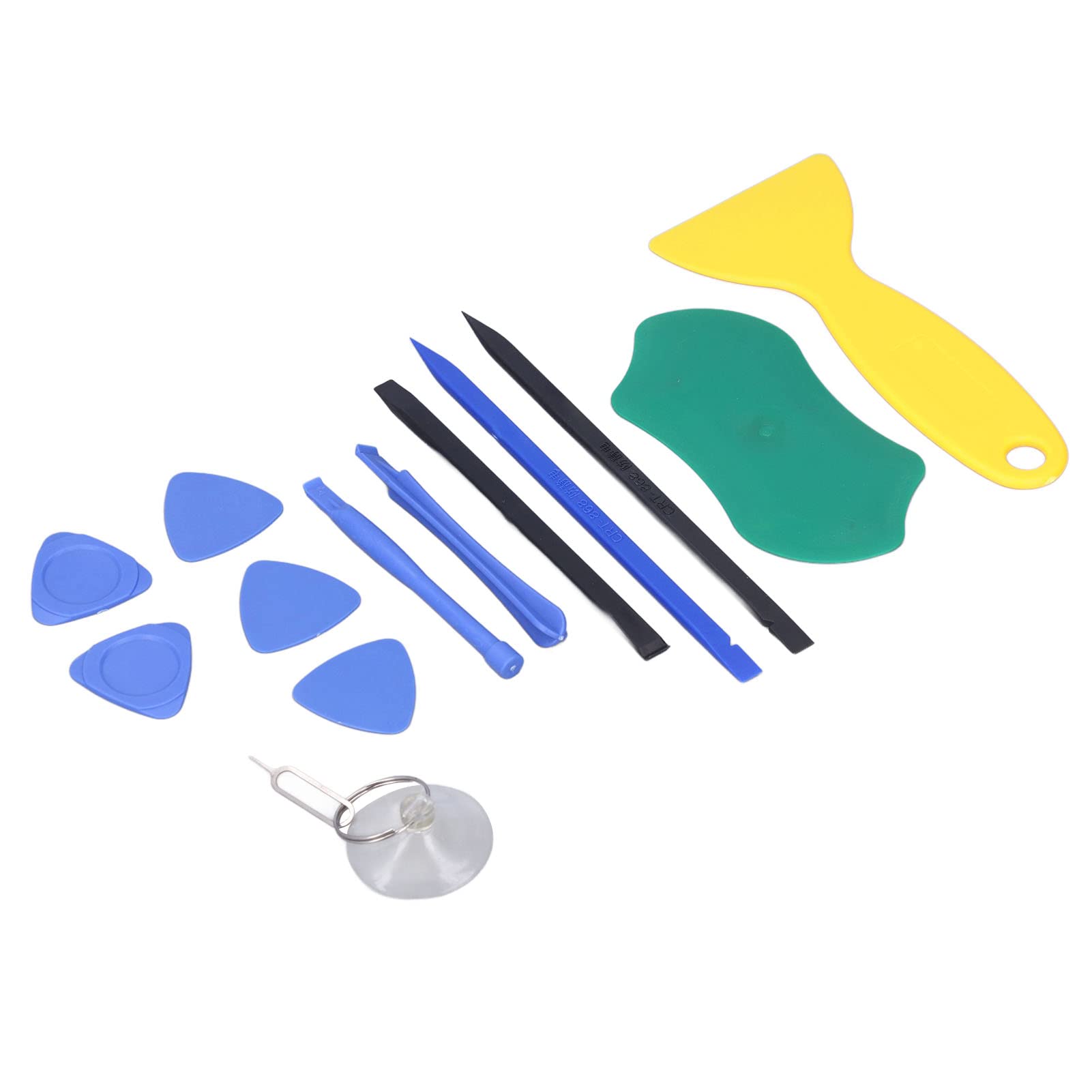 Professional Electronics Repair Tool Kit - PVC Plastic Spudger, Prying Bar, Triangular Sheet & Suction Cup for iPhone, Android Phone, Tablet & Laptop Screen Repair | Perfect for DIY Fixes, Phone Disassembly & Tech Maintenance