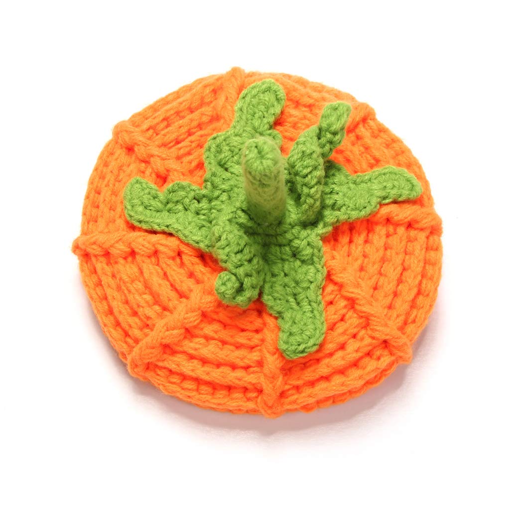 Adorable Unisex Baby Pumpkin Hats for Halloween - Hillento Cute Infant Costume Accessories | Perfect for Halloween Photoshoots, Trick-or-Treating & Fall Festival Outfits