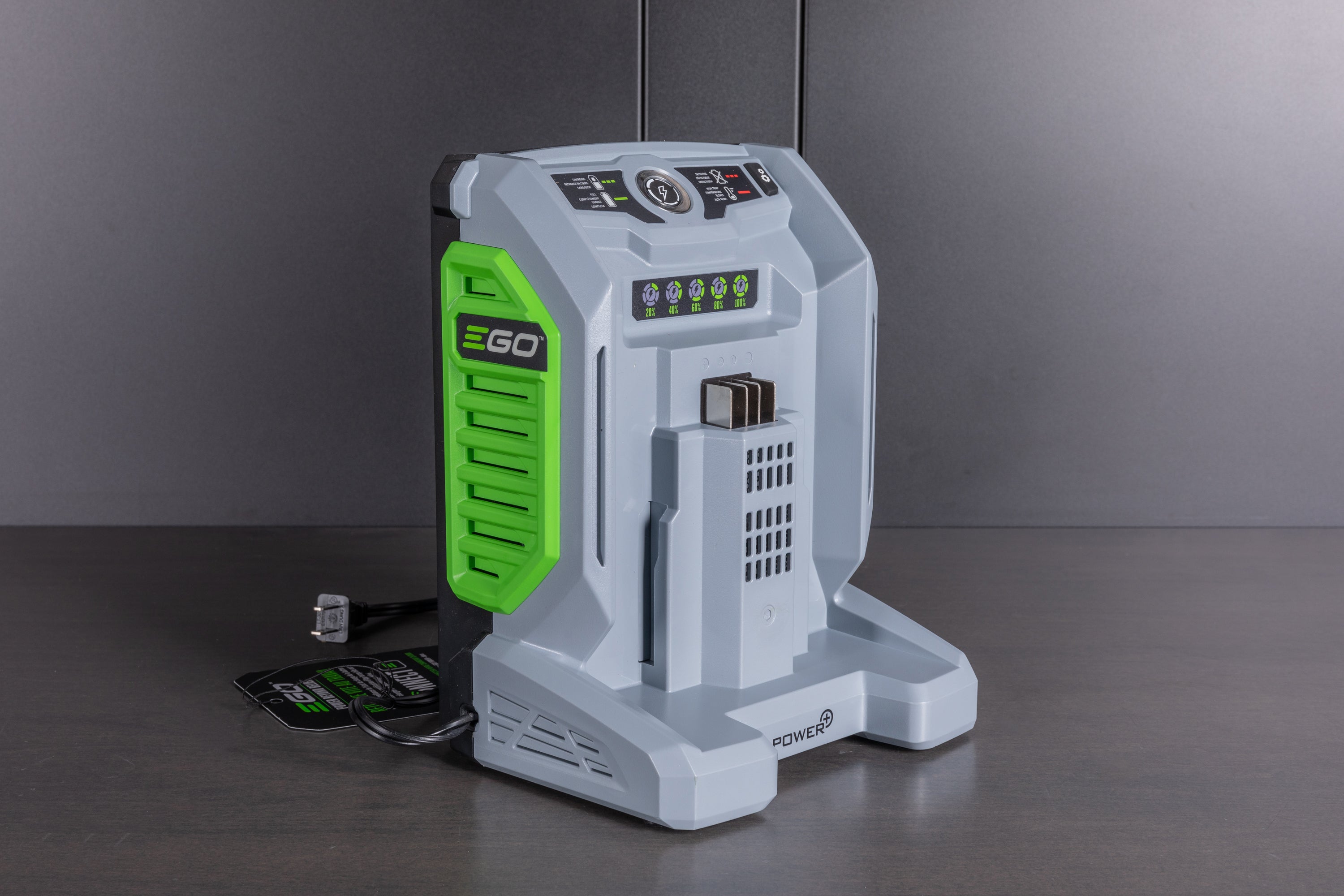 EGO Power Plus Battery Chargers for Lawn Mowers & Outdoor Tools - Fast Charging & Durable for Home & Professional Use