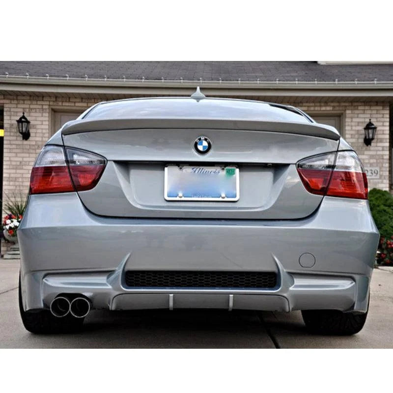 2006-2011 BMW E90 3 Series M3 Style Rear Bumper & Front Bumper Set - Perfect Fit Replacement for Sedan - Upgrade Your Car's Appearance for Street & Show Use