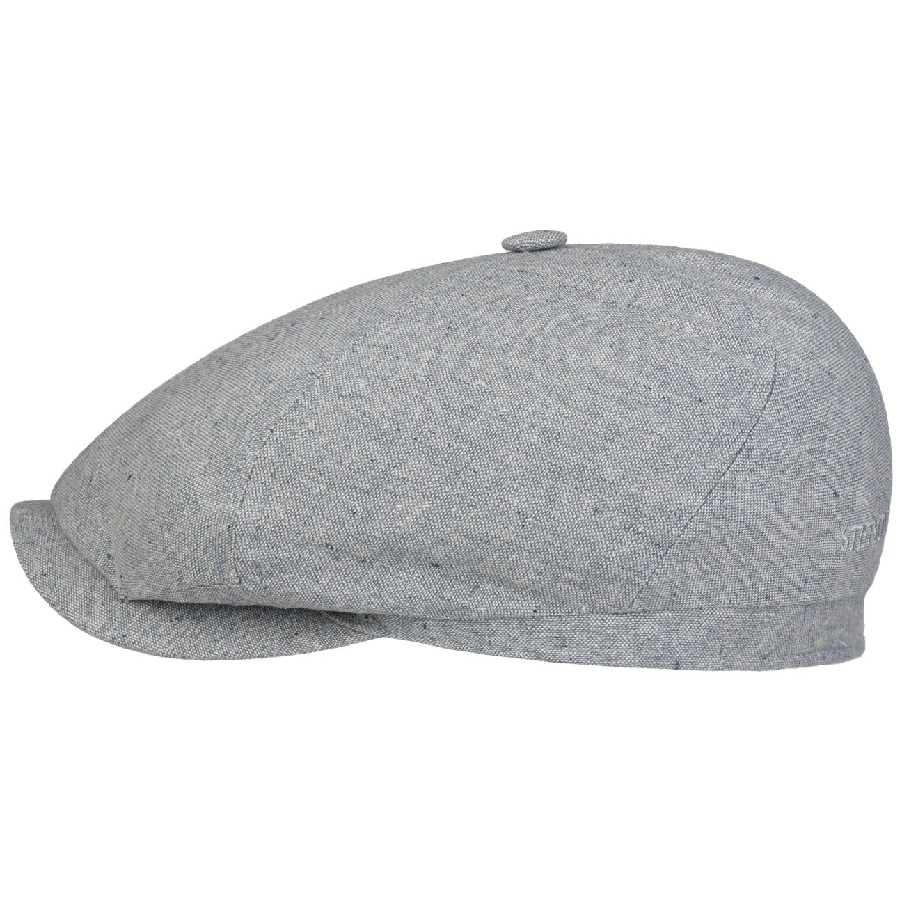 Stetson Sustainable Hanover 6-Panel Newsboy Cap - Eco-Friendly Cotton Flat Cap for Men | Perfect for Casual Wear, Outdoor Activities & Vintage Fashion