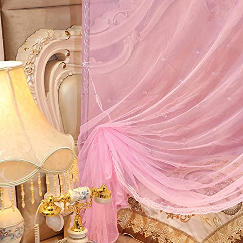 Luxury 4 Corner Post Bed Canopy with 3 Side Openings - Princess Net Bed Curtain for Single, Double & King Size Beds - Elegant Bedroom Decor for Romantic Nights, Kids Room & Boho Chic Style