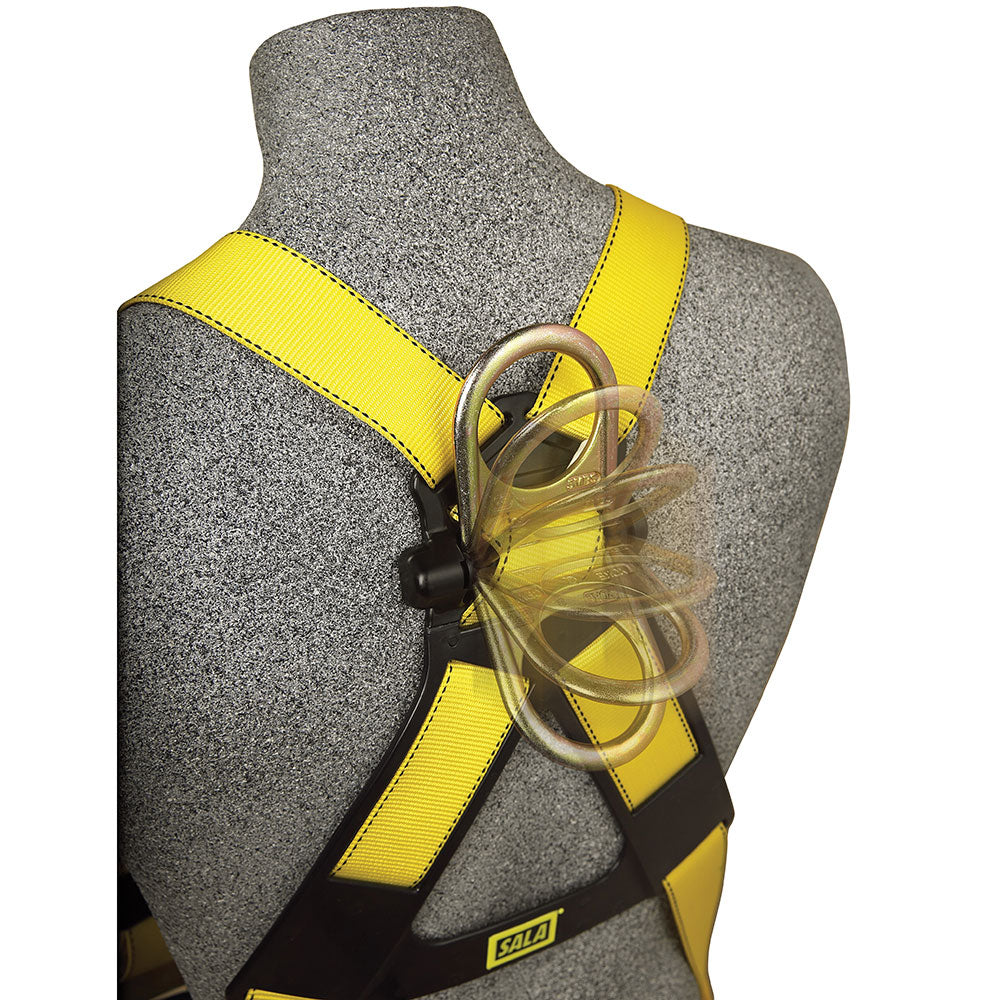 3M DBI SALA 1101781 Delta Vest Style Retrieval Harness - Universal Fit Safety Harness for Fall Protection | Ideal for Construction, Roofing & Industrial Work