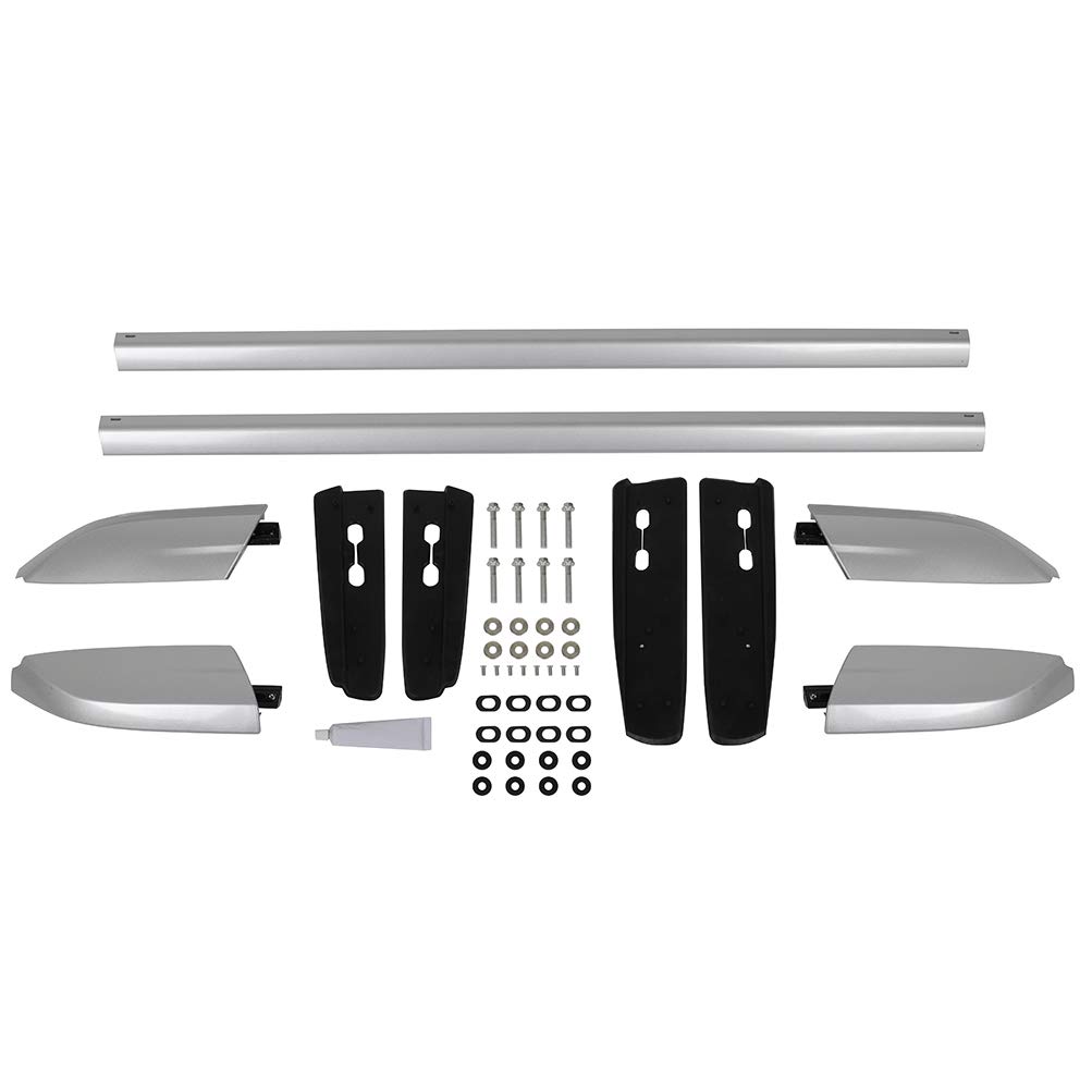 ROADFAR Aluminum Roof Rack Cargo Carrier - Universal Fit for Toyota Highlander 2008-2013 Models | Heavy-Duty Luggage Rack for SUVs | Perfect for Road Trips, Camping & Outdoor Adventures