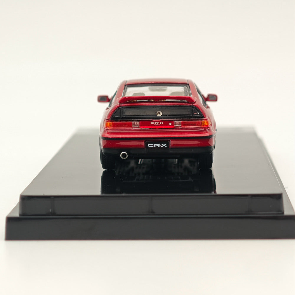 1/64 Scale Honda CR-X SiR (EF8) JDM Style Red Pearl Diecast Model Car - Collectible Miniature Vehicle for Display, Gifts, and Car Enthusiasts