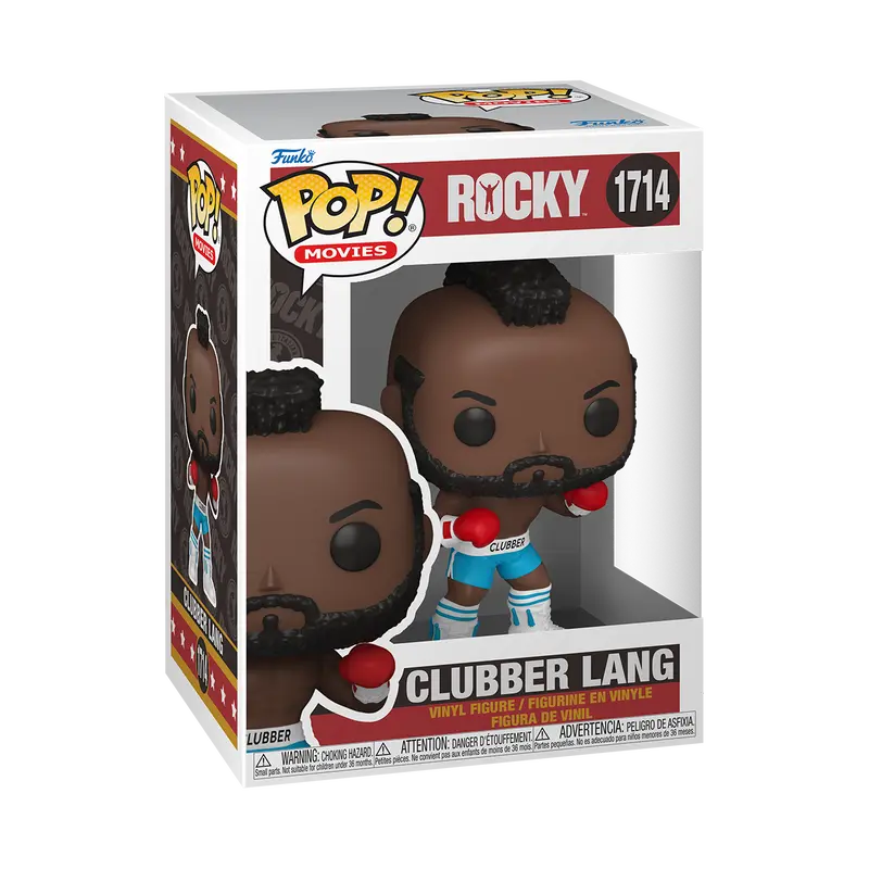 Funko POP! Vinyl Figure - Clubber Lang from Rocky III | Collectible Movie Toy for Fans & Gift Idea | Perfect for Display, Home Decor, and Pop Culture Enthusiasts