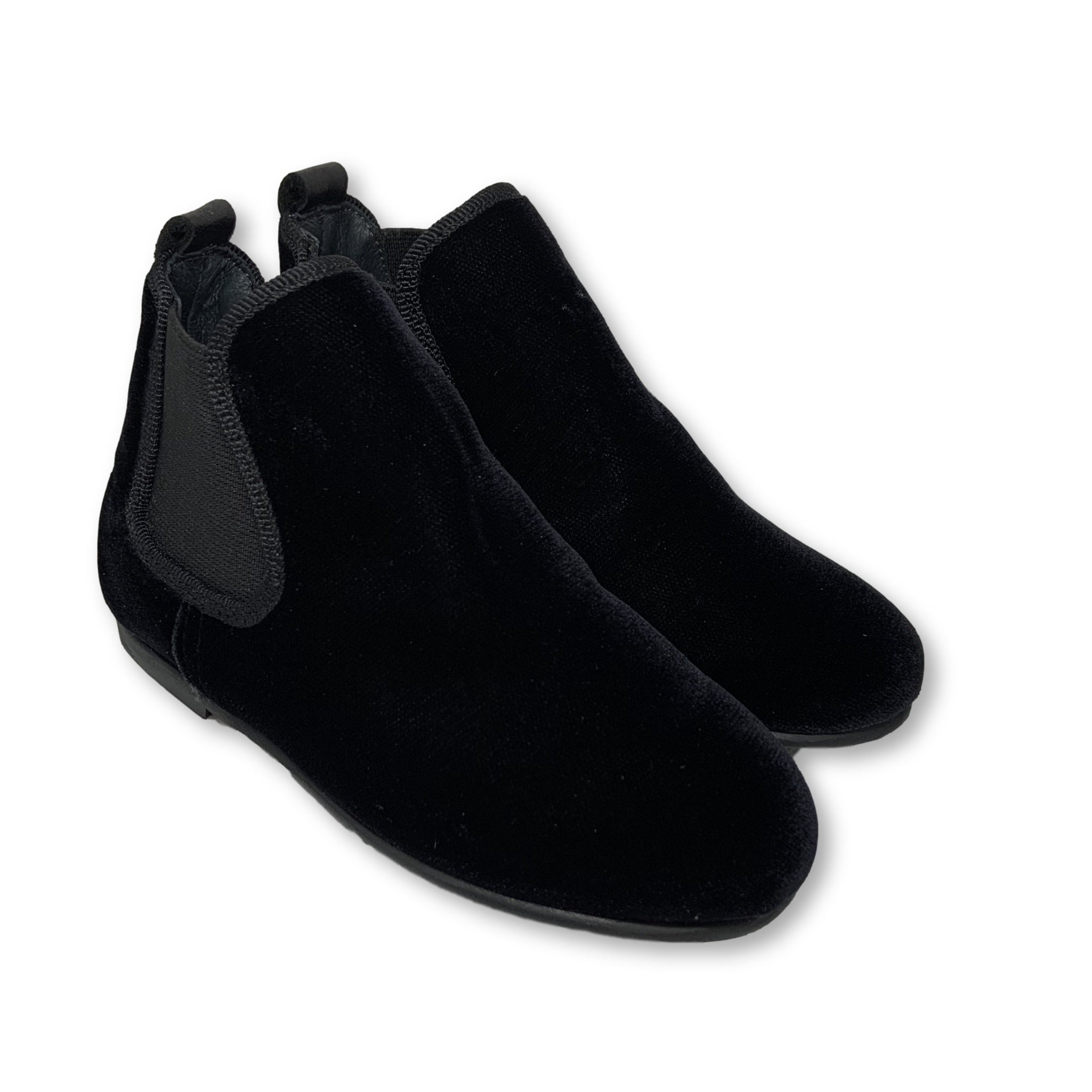 Black Velvet Ankle Boots for Women - Stylish & Comfortable Fall Winter Fashion Shoes - Perfect for Parties, Work & Casual Outfits