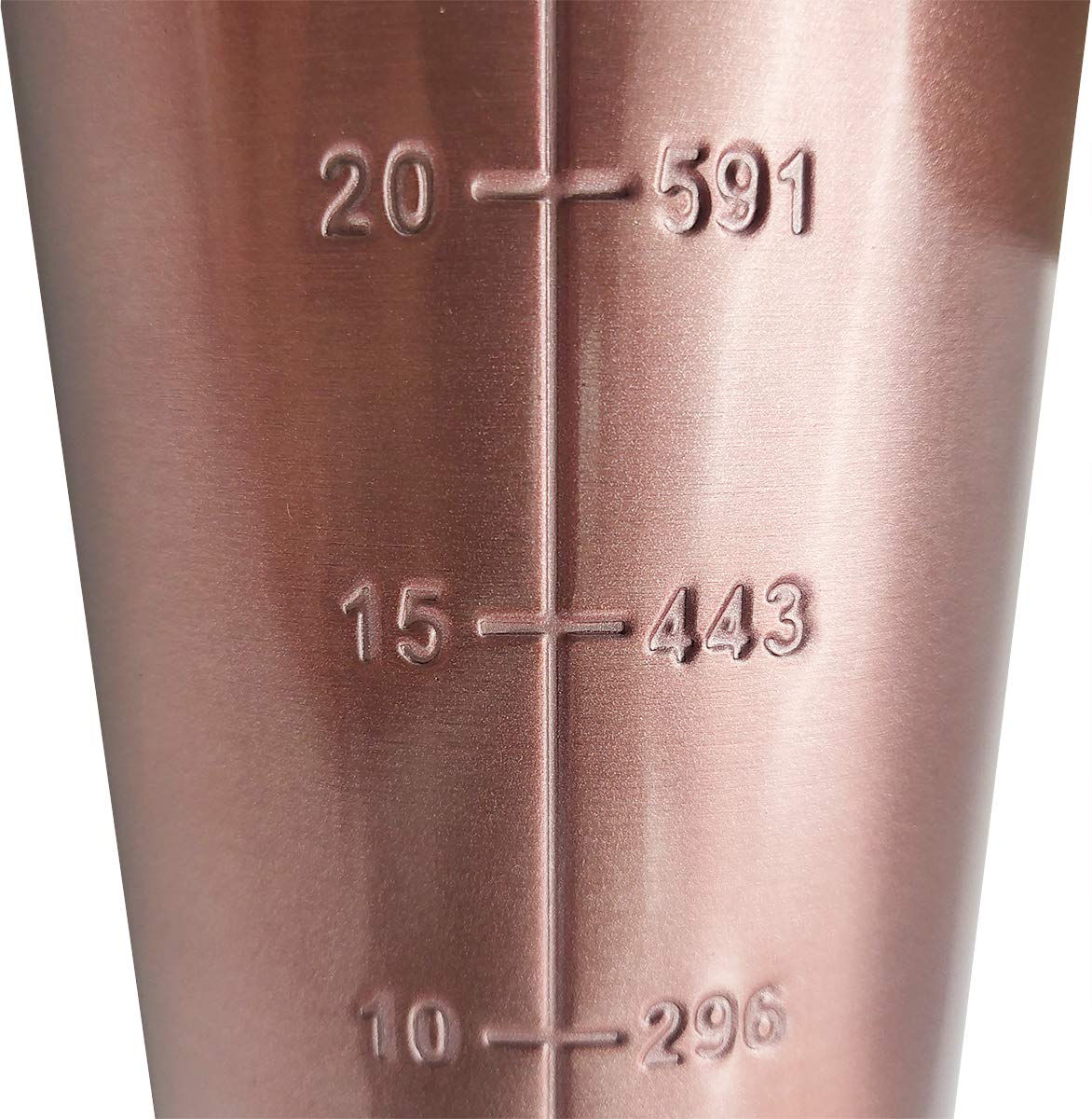Premium 304 Stainless Steel Protein Shaker Bottle - Leak-Proof Fitness Water Cup for Gym, Workouts & Meal Replacement Shakes (Rose Gold) - Ideal for Bodybuilding, Weight Loss & Post-Workout Recovery