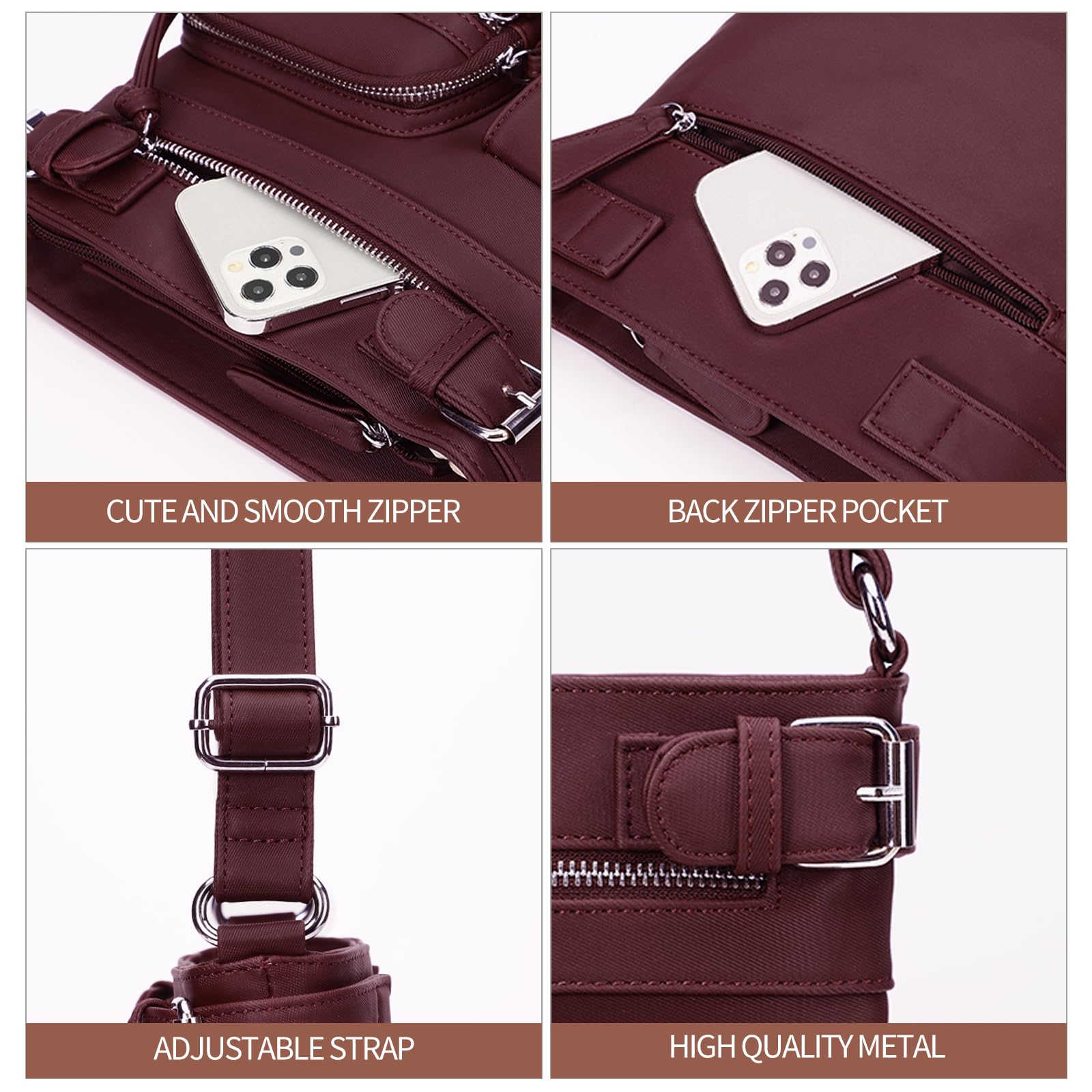 Stylish KL928 Small Crossbody Bag for Women - Fashion Shoulder Handbag Purse Perfect for Work, Travel & Everyday Use
