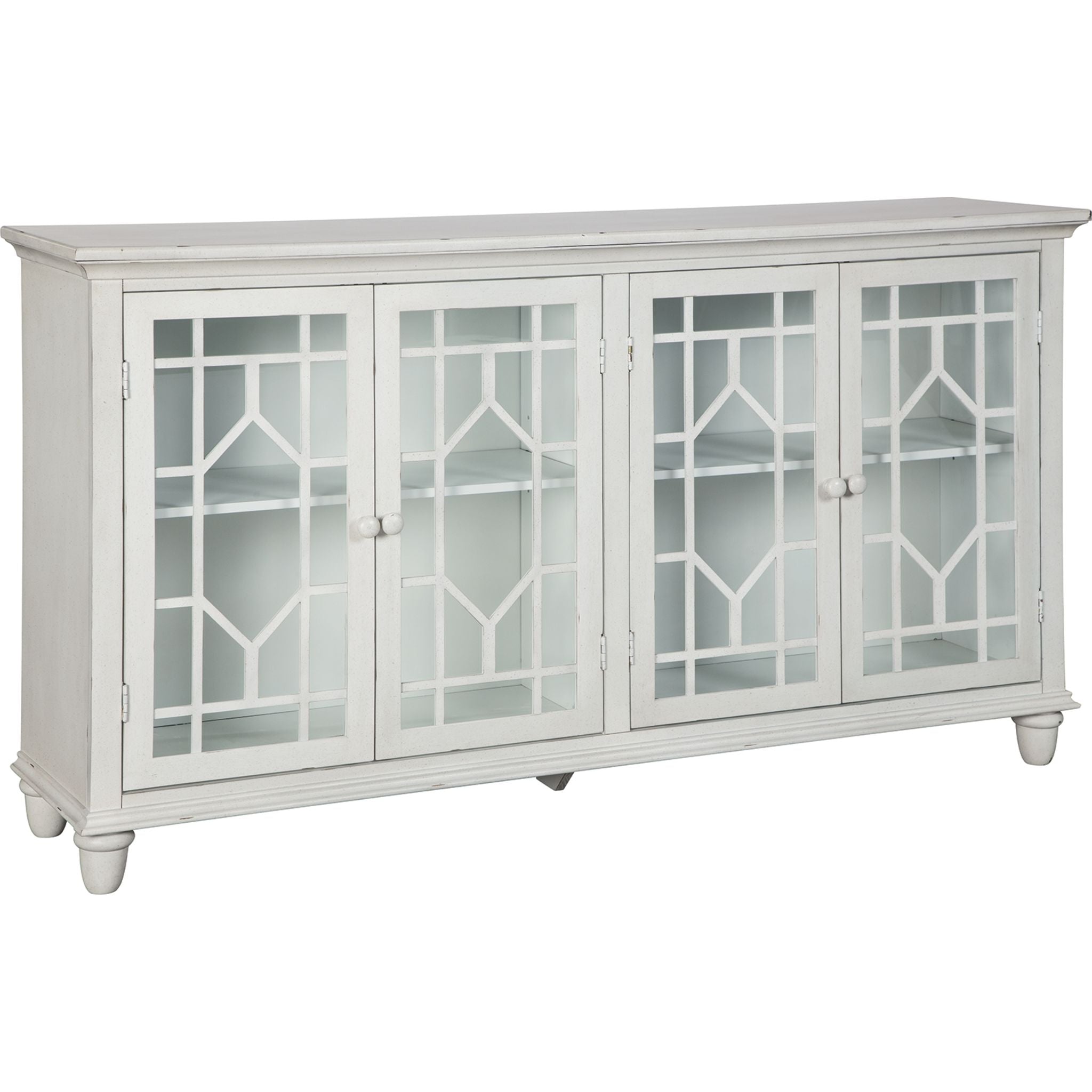 Dellenbury Accent Cabinet - Stylish Wooden Side Table with Storage Shelf | Perfect for Living Room, Bedroom & Entryway Decor