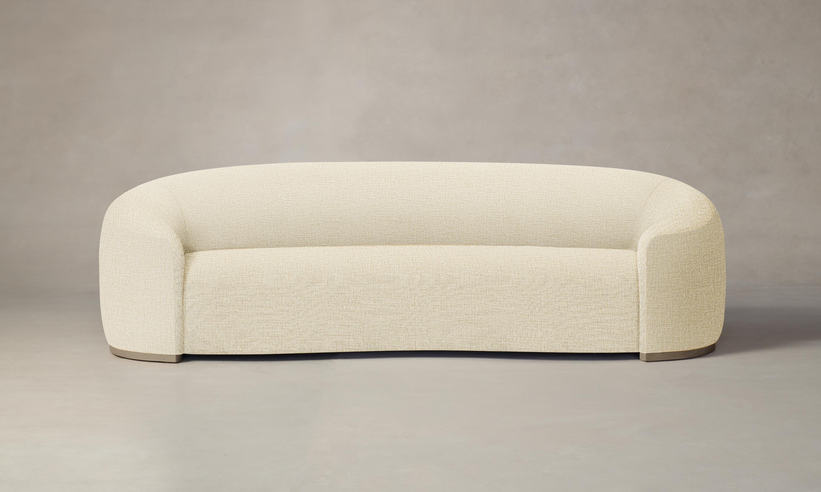 Chelsea Sofa - Performance Woven Chenille Upholstery in Desert Beige | Modern Living Room Furniture for Comfortable Relaxation & Stylish Home Decor