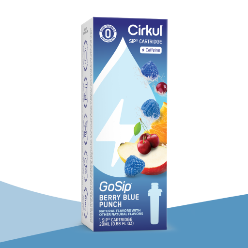 GoSip Berry Blue Punch - Refreshing Fruit-Flavored Drink Mix for Hydration & Energy | Perfect for Workouts, Sports & Outdoor Activities
