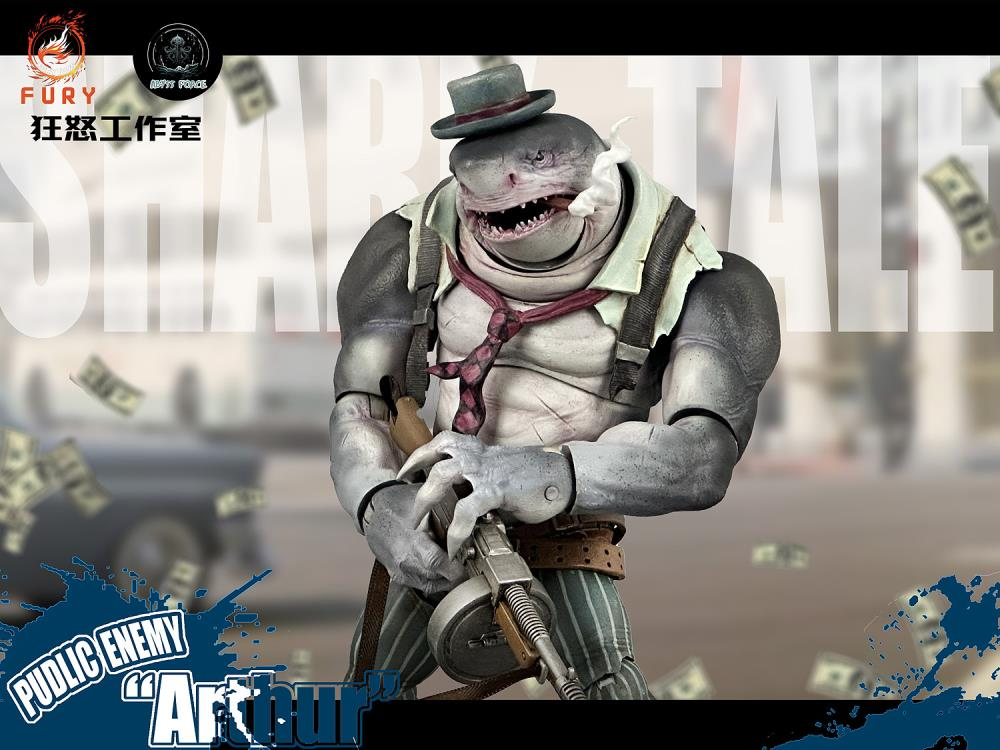 Fury Toys 1/12 Scale 8-Inch Abyss Force Arthur Gypsy Billy Action Figure - Collectible Model for Display, Photography & Cosplay Scenes