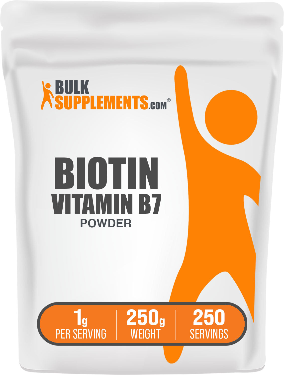 10000mcg Biotin Powder for Hair Growth, Skin & Nails - Vegan Collagen Booster Supplement for Men & Women - Perfect for Daily Wellness Routine