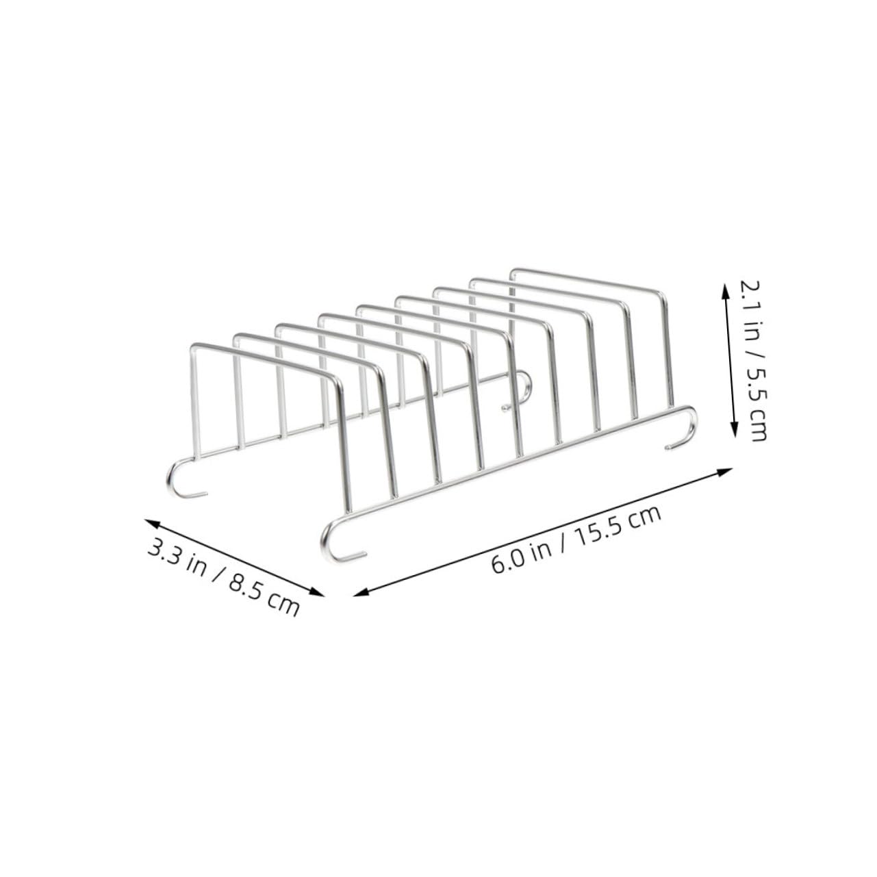 FELTECHELECTR Electric Fryer Bread Rack Toast Grill Accessory - Compatible with Air Fryers & Toaster Ovens | Perfect for Baking, Grilling & Toasting Bread, Bagels & Pastries | Kitchen Accessories for Home Cooking & Meal Prep