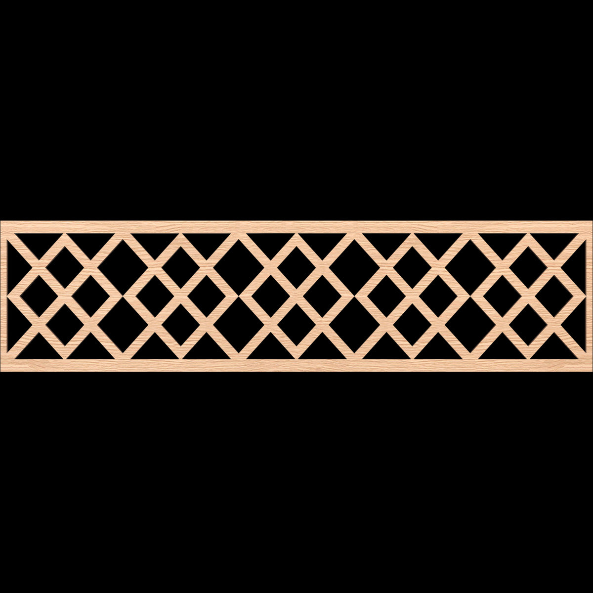 Hadley Fretwork Moulding - Decorative Wood Trim for Home & Furniture DIY Projects - Perfect for Cabinets, Doors, and Wall Accents