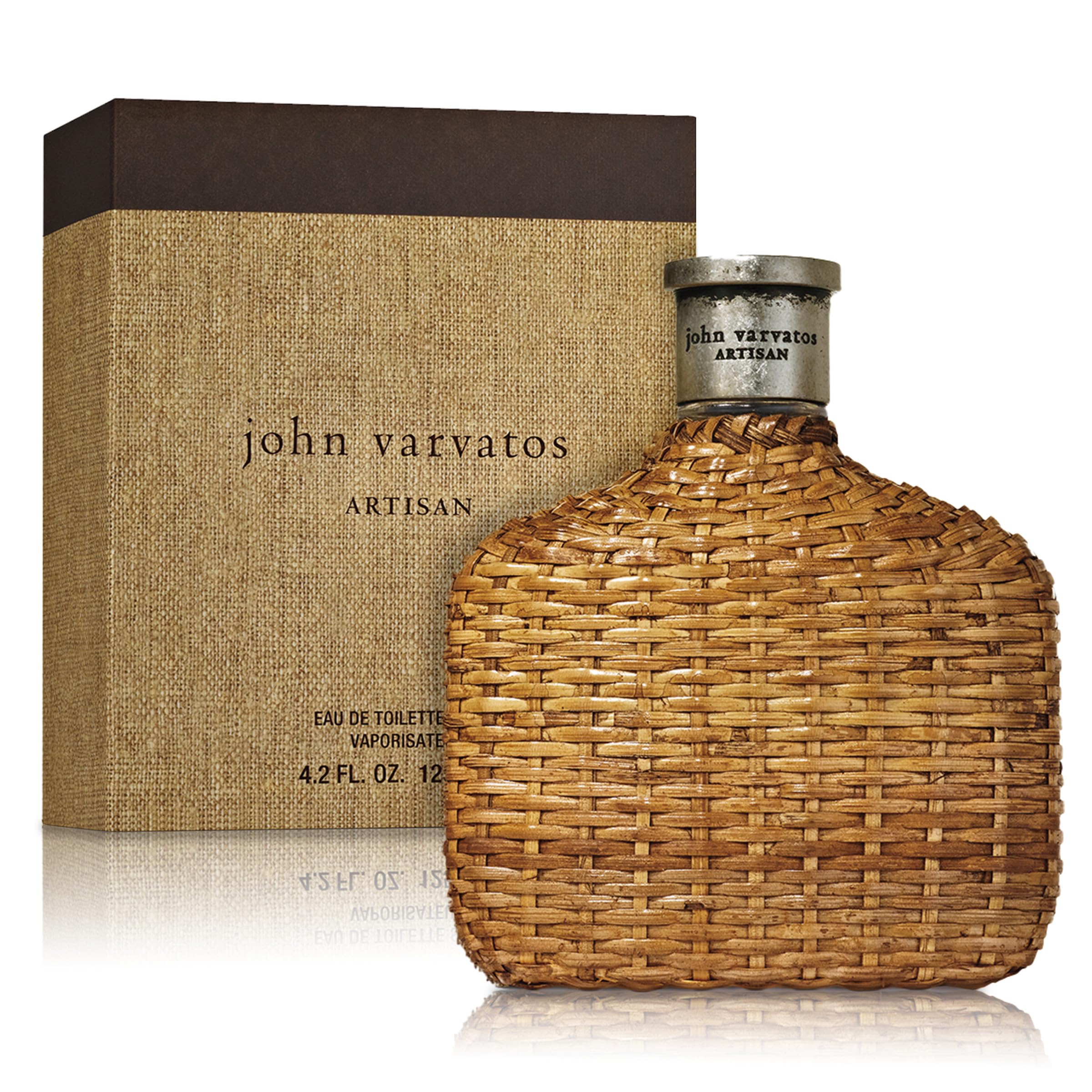 John Varvatos Artisan Eau de Toilette for Men - Woody Citrus Cologne with Mexican Winter Mandarin, Purple Ginger & Balambre Notes | Long-Lasting EDT Spray | Perfect for Date Night, Office & Special Occasions