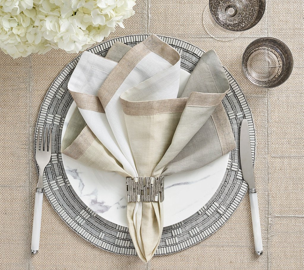Premium Matrix Placemats Set of 2 - Non-Slip Heat Resistant Table Mats for Dining, Kitchen & Home Decor - Perfect for Everyday Meals, Parties & Holiday Gatherings