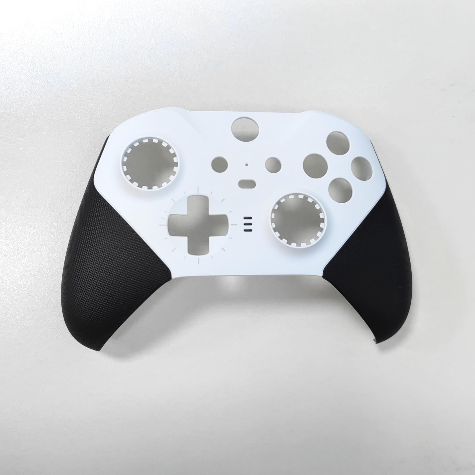 Xbox Elite Series 2 Core Controller Replacement Shell Kit - Full Housing Case Cover Set with Faceplates, Middle Frame, ABXY Buttons, LT RT LB RB Triggers & Bumper Accessories (White) - Perfect for Controller Repair, Customization & Gaming Setup Enhancement