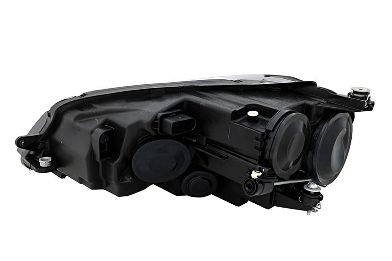 2014-2017 Volkswagen Golf & 2014-2016 GTI Right Passenger Side Halogen Headlight Replacement - Perfect for Night Driving, Foggy Conditions & Enhanced Road Visibility