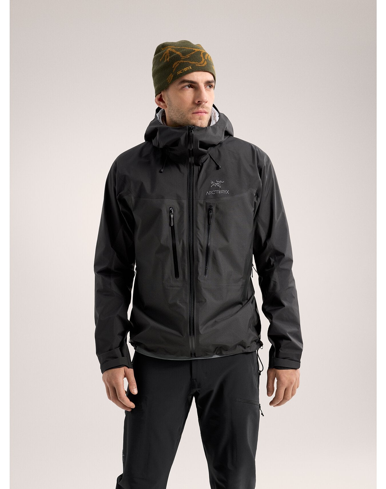 Alpha Jacket for Men - Lightweight Waterproof Windbreaker Outdoor Jacket - Perfect for Hiking, Camping & Travel