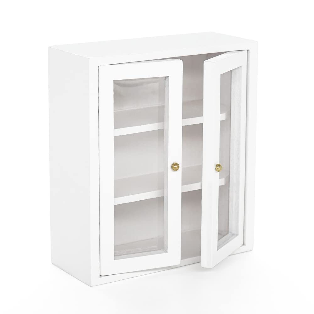 1/12 Scale Miniature Kitchen Upper Cabinet - Odoria Dollhouse Furniture Accessories for DIY Miniature House & Model Scenes