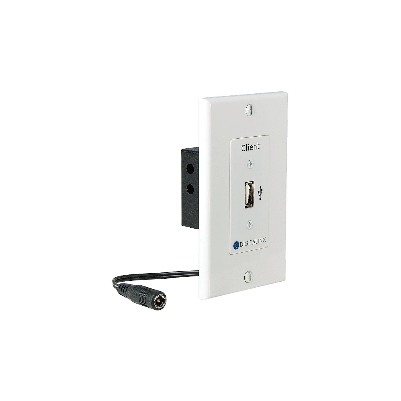 DL-USB2-WP-C | USB 2.0 High-Speed Twisted Pair Extender Waterproof Client for Outdoor Security Cameras & Industrial Equipment