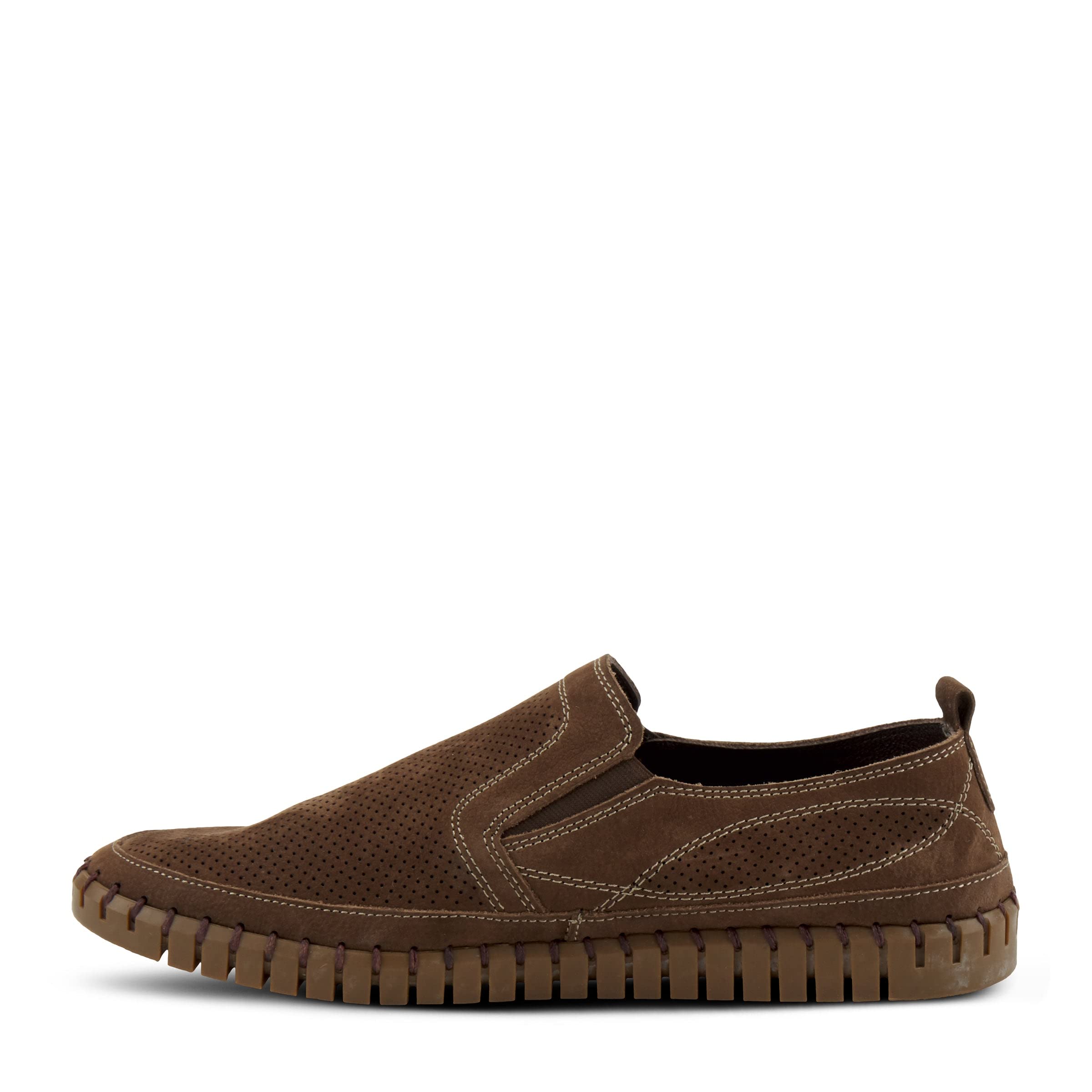 Spring Step Men's Mateo Slip-On Comfort Casual Shoes - Lightweight & Breathable for Walking, Travel & Everyday Wear