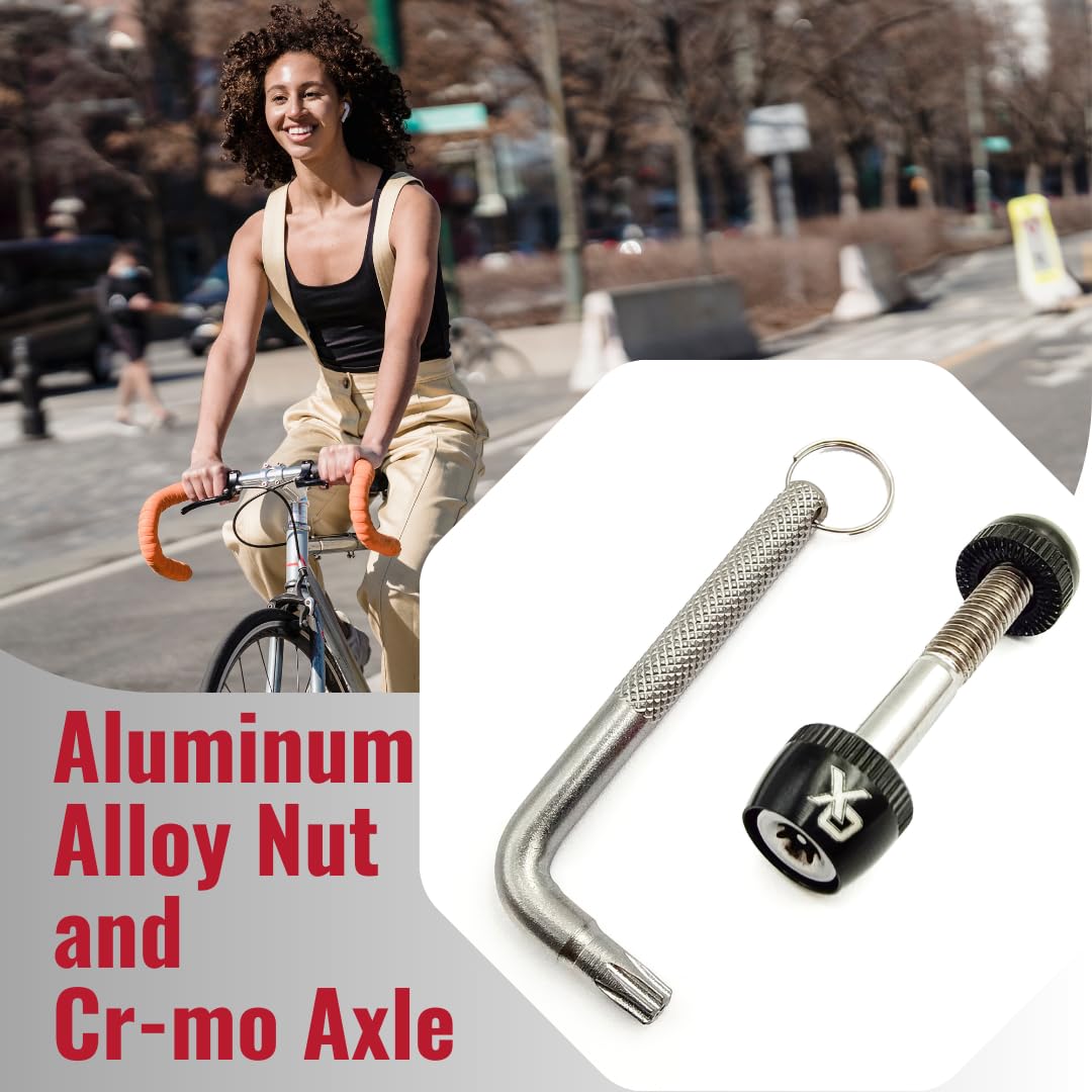 ONIPAX Alloy Bike Binder Bolt & Seatpost Clamp - Lightweight Durable Bicycle Seat Clamp for Road & Mountain Bikes - Perfect for Cycling, Commuting & Bike Maintenance