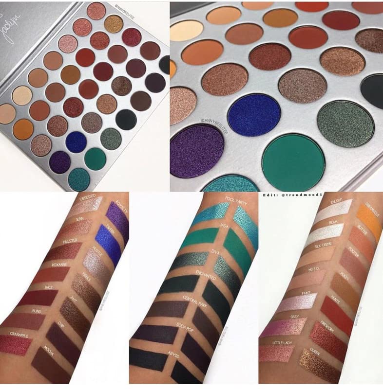 Sai Blossoms Women's Beautiful Eyeshadow Palette - Long Lasting Pigmented Makeup for Day & Night Looks | Perfect for Parties, Weddings & Special Occasions