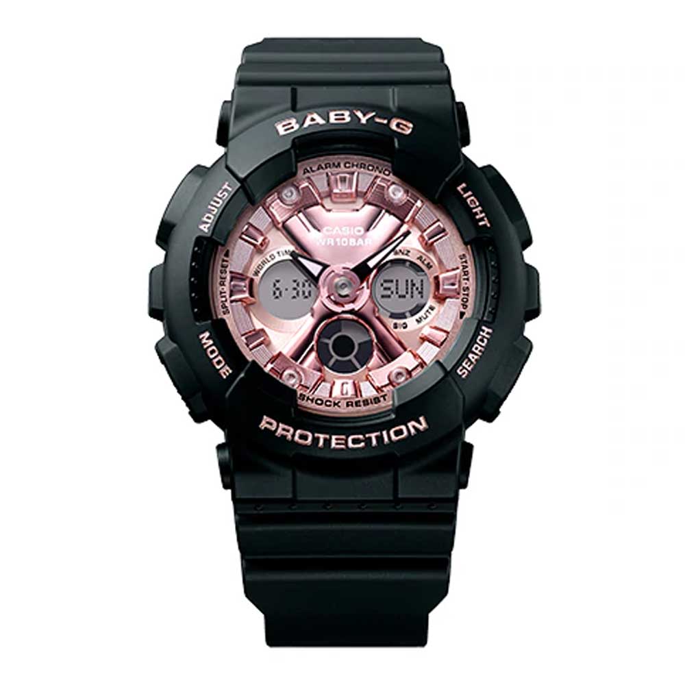 CASIO BABY-G BA-130-1A4DR Digital Sports Watch for Women - Shock Resistant, Water Resistant, LED Light - Perfect for Running, Swimming & Outdoor Activities