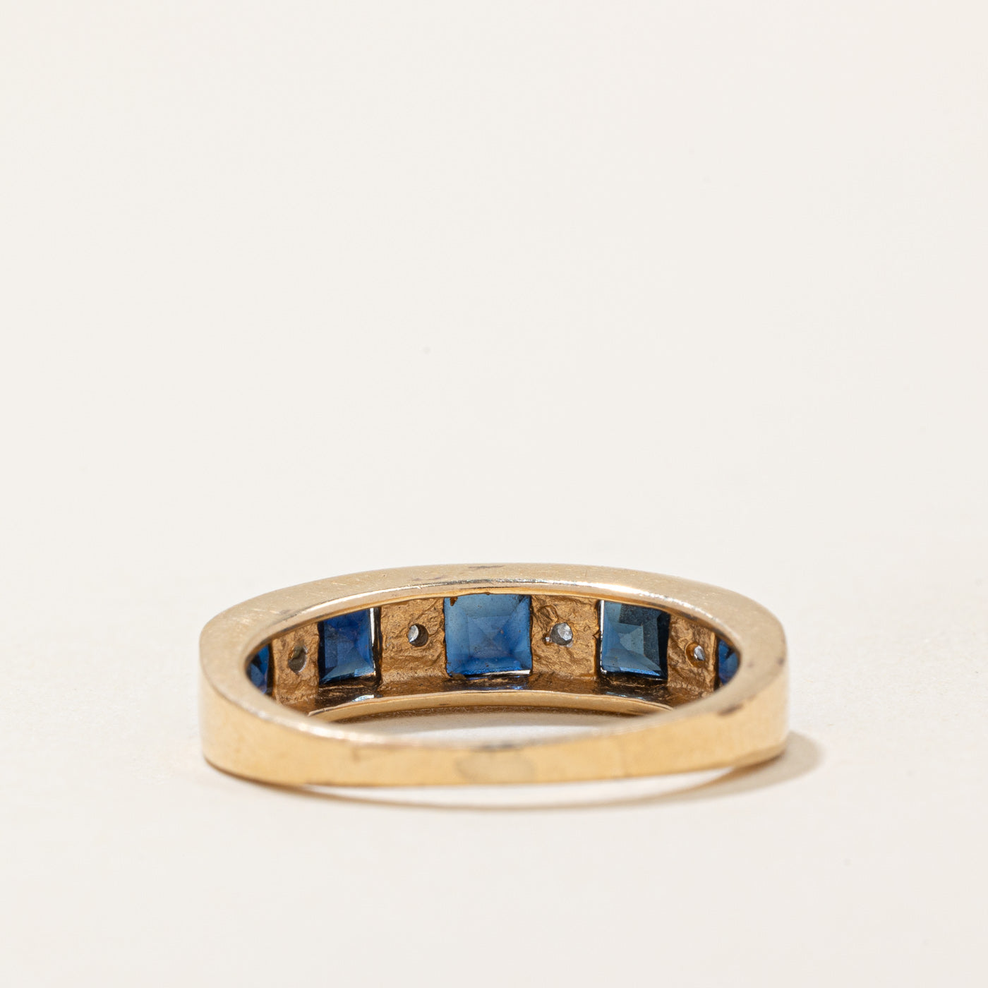 Exquisite 0.84ctw Sapphire & Diamond Ring with 0.02ctw Diamonds | Size 5.75 | Elegant Engagement, Anniversary or Gift Jewelry for Women